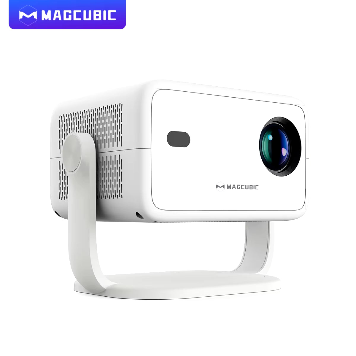 Native 1080P 650ANSI 4K Android 11 L018 360° Projector with Auto Keystone Focus Air Mouse Wifi6 BT5.2 Portable Outdoor